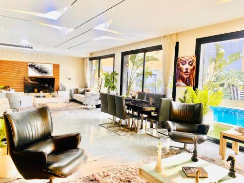 Χώρος καθιστικού στο For rent,The star of stars the Icon Boutique Hotel