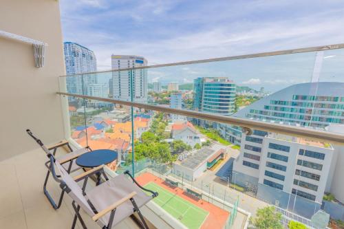 Μπαλκόνι ή βεράντα στο The Song Vung Tau Condotel - Linhhomestay