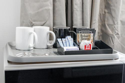 Tetera y cafetera en Maraboon Motor Inn