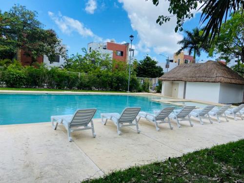 Ảnh trong thư viện ảnh của Lovely 2 bedroom 2 bathroom condo ở Cancún