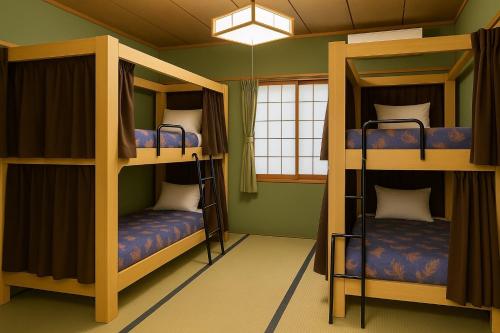 Palanda nebo palandy na pokoji v ubytování Guest house SENWA