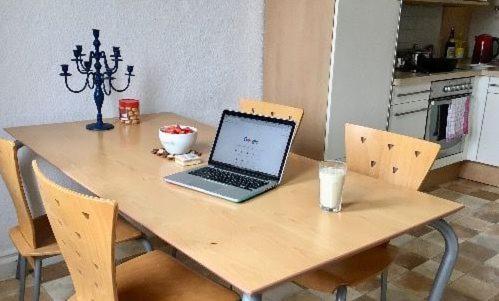 Kuchyň nebo kuchyňský kout v ubytování New Easy Home