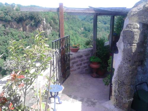 Un balcón o terraza en Casa Sulla Rupe