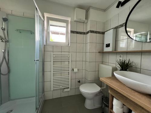 Koupelna v ubytování Alpha Alpin Apartment