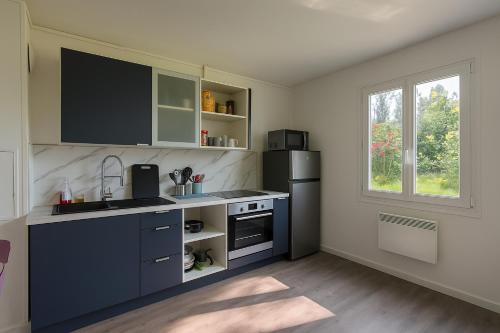 Dapur atau dapur kecil di Comme à la Maison - Penly