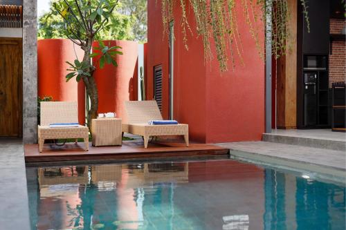 La alberca dentro o cerca de Villa Eliza Canggu