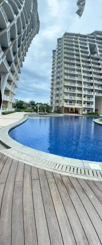 La alberca dentro o cerca de Angels Place The Atherton, Manila Condo Near Airport