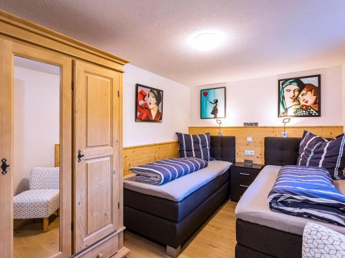 Postel nebo postele na pokoji v ubytování Ferienwohnung Morgensonne