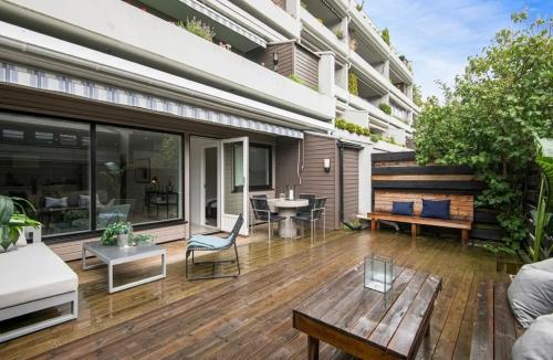 Balkón nebo terasa v ubytování Apartment in Oslo