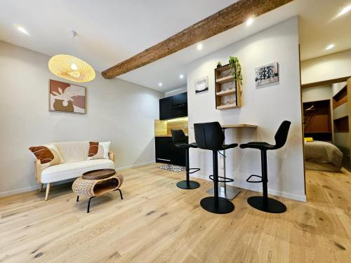 Le Rempart Studio - Charmant Studio Vieil Antibes
