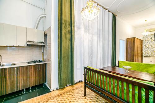 Køkken eller tekøkken på EVORA Apartment