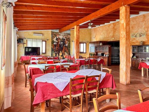Restoran atau tempat lain untuk makan di Agriturismo Su Nuratolu