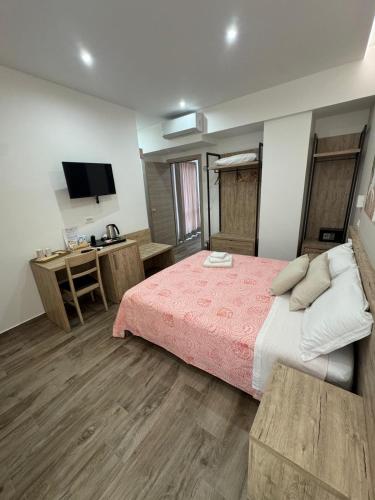 Postel nebo postele na pokoji v ubytování B&B Giglio di mare