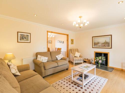 Et opholdsområde på Broombank Cottage