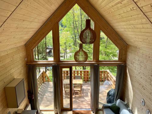 Ruang duduk di Z Lodges