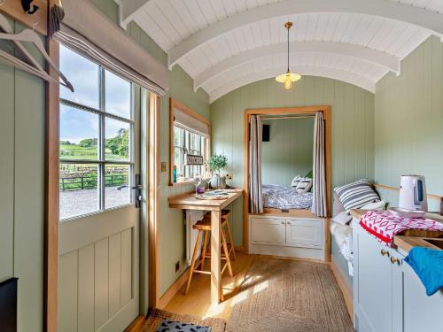 Ένα ή περισσότερα κρεβάτια σε δωμάτιο στο 1 Bed in Pateley Bridge 95110