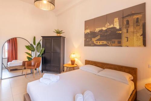 Postel nebo postele na pokoji v ubytování Travel B&B