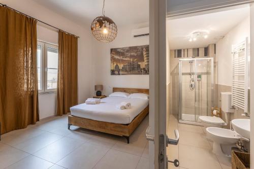 Koupelna v ubytování Travel B&B