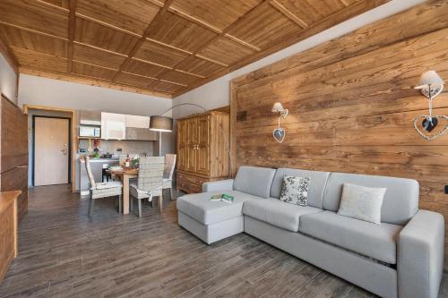 Posezení v ubytování Studio Charming Sportinia - Happy Rentals