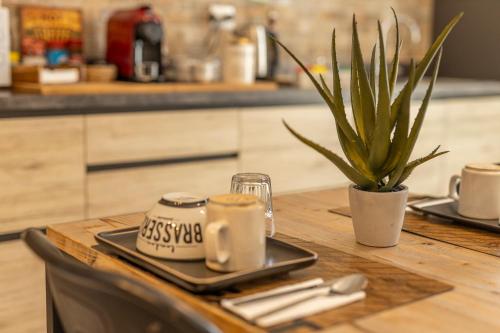 Kemudahan buat kopi dan teh di Travel B&B