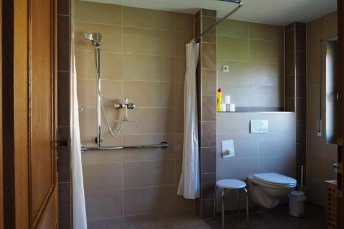 Koupelna v ubytování Ferienhaus Zur Linde