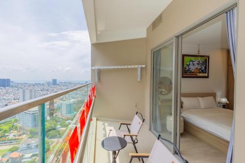 Μπαλκόνι ή βεράντα στο The Song Vung Tau Condotel - Linhhomestay