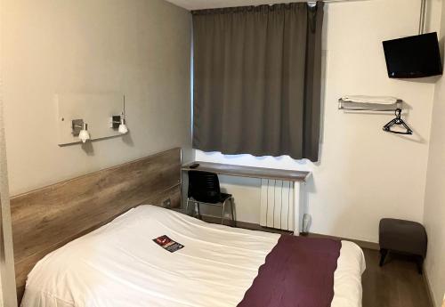 Postel nebo postele na pokoji v ubytování B&B HOTEL Berck-sur-Mer Rang-du-Fliers