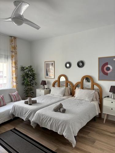 Amplio alojamiento vintage con terraza