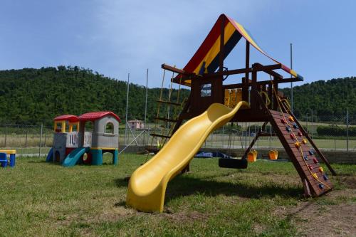 De kinderspeelruimte van Camping Vigna di Valle