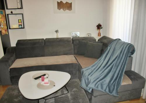 Posezení v ubytování Prishtina Apartment