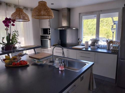 Una cocina o zona de cocina en Une villa en Provence
