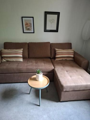 Χώρος καθιστικού στο Hochwald appartement