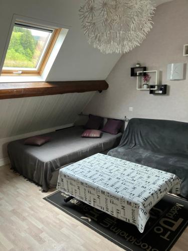 Posezení v ubytování Villa Alexandre René