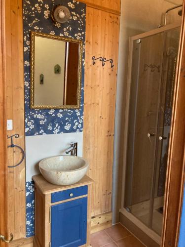 Koupelna v ubytování Casa Bella