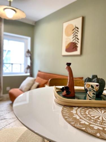 Et opholdsområde på Dijon city center Le Terracotta