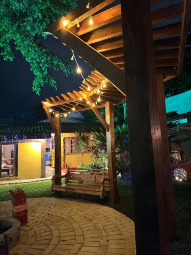 Jardín al aire libre en Pousada Point Beach - Jambolões
