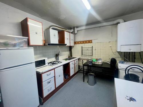 Kuchyň nebo kuchyňský kout v ubytování La Villa