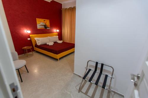 Postel nebo postele na pokoji v ubytování Messina Rent Rooms