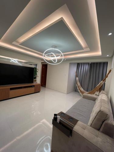TV a/nebo společenská místnost v ubytování Apartment in Aracaju