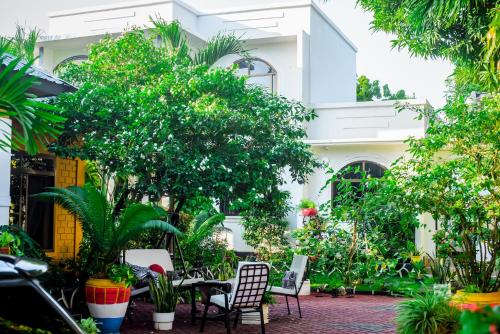 Zahrada ubytování Green Villa