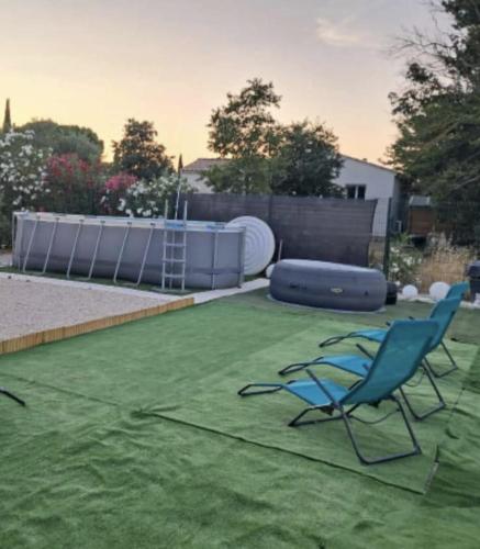 Photo de la galerie de l'établissement KO - Charmante maison avec piscine, à Morières-lès-Avignon