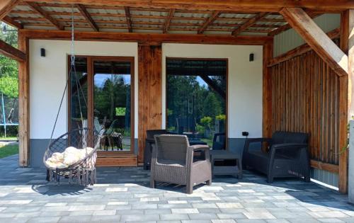 Posezení v ubytování Bania House Okuninka 1200 m do centrum