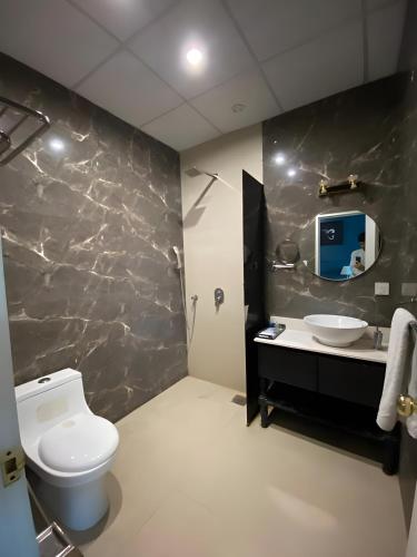 Koupelna v ubytování Hotel HS1