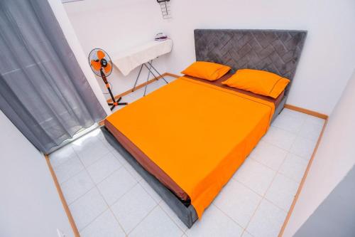 Ένα ή περισσότερα κρεβάτια σε δωμάτιο στο Apartment 3 minutes from Nelson Mandela Airport