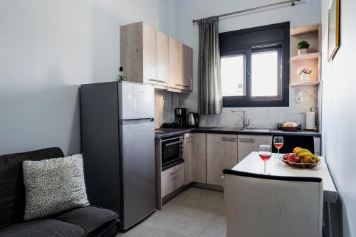 Η κουζίνα ή μικρή κουζίνα στο Filion Apartments Nafplio