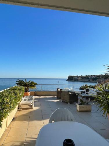 Appartement duplex face a la mer