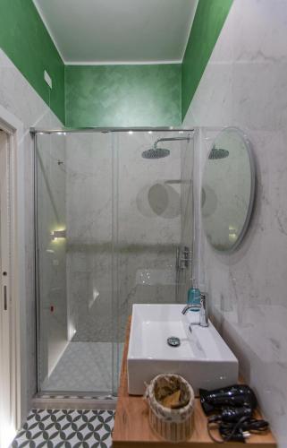 Koupelna v ubytování Messina Rent Rooms