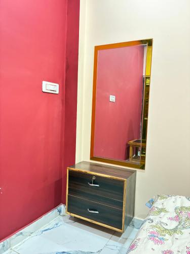 TV a/nebo společenská místnost v ubytování Keshari Nandan paying guest house