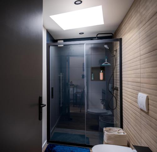 Vannituba majutusasutuses Appartement lumineux à 600m de la plage