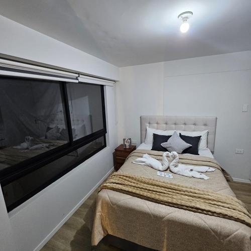 Letto o letti in una camera di Askha Home Apartment